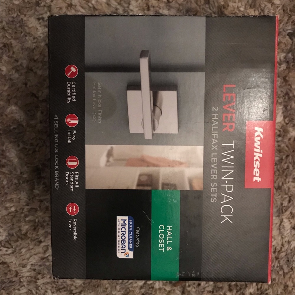 Kwikset Lever Twin-Pack